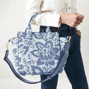 Rothy's The Handbag Jardin Blue NWT